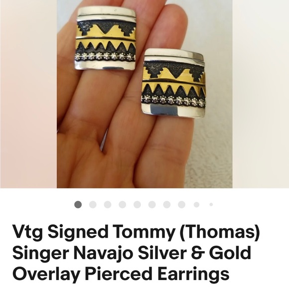VTG Thomas Singer earings - Picture 1 of 13